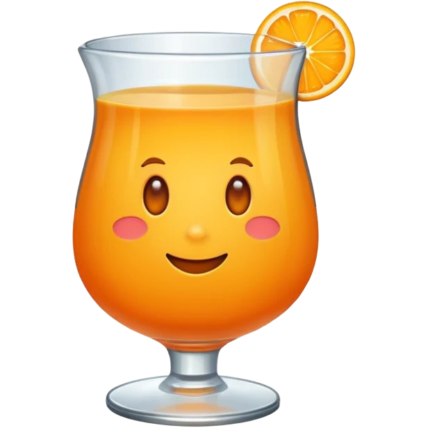 Orange juice emoji