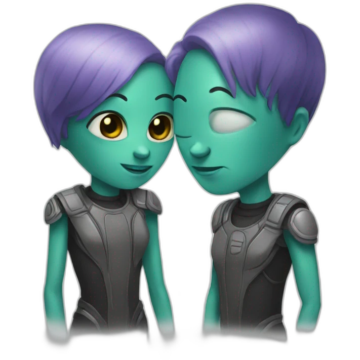 alien couple emoji
