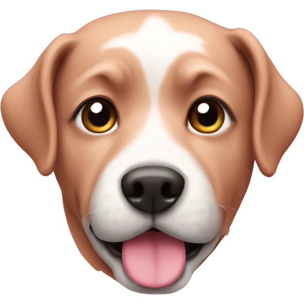 dog pink emoji