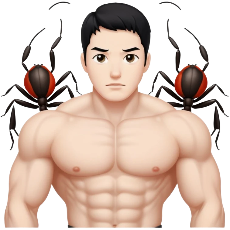 Sung Jin Woo from Solo Leveling facing the ant king of Jeju Island emoji