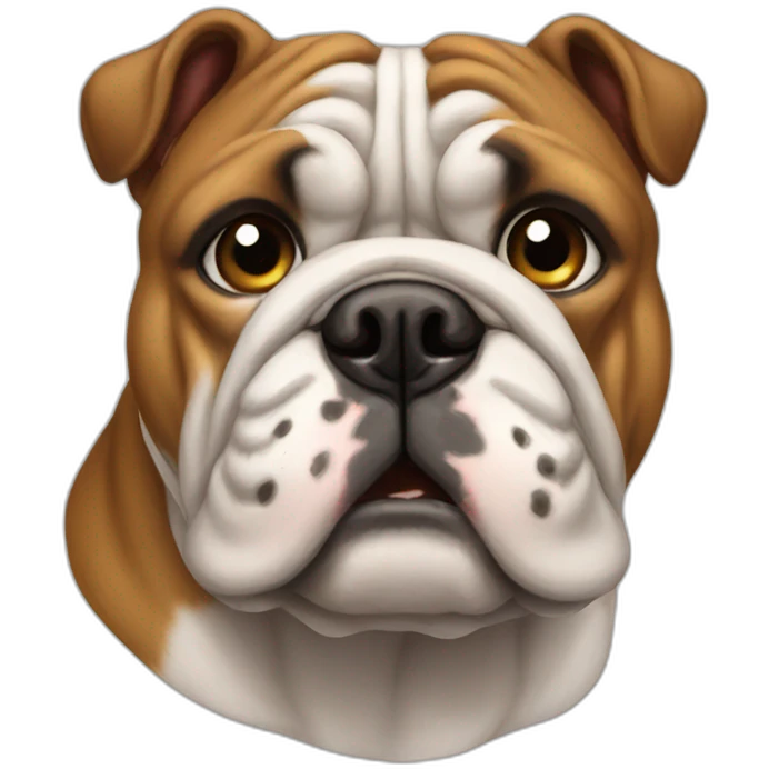 Bulldog emoji