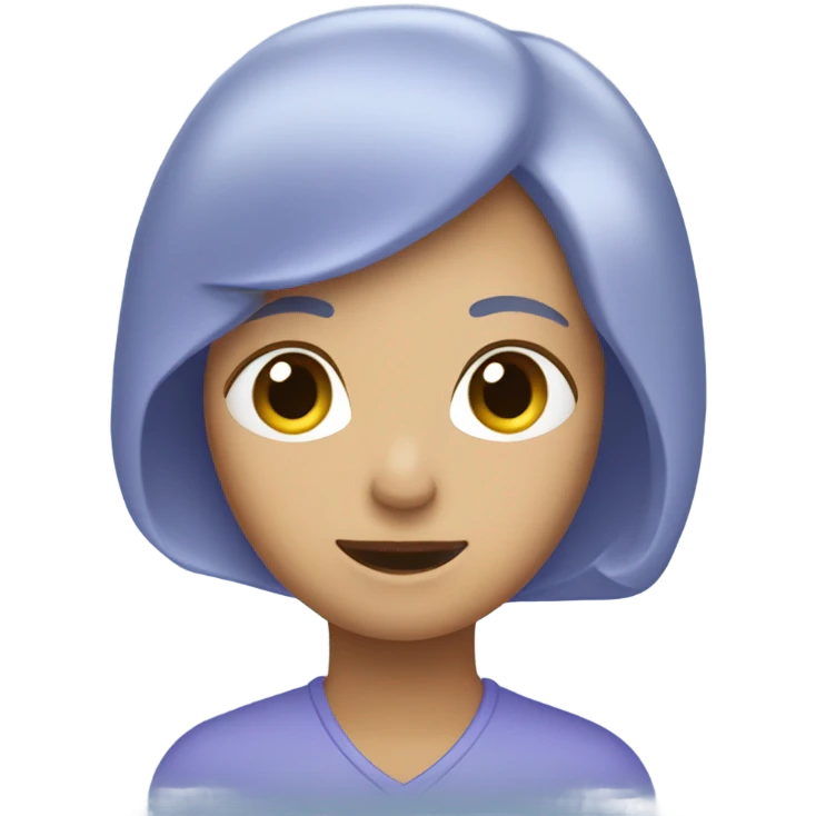Recolor this 🔒 emoji  Periwinkle color  emoji