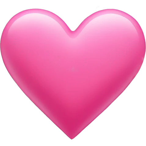 Pink Heart emoji