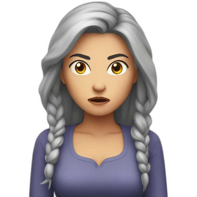 Angry wife emoji