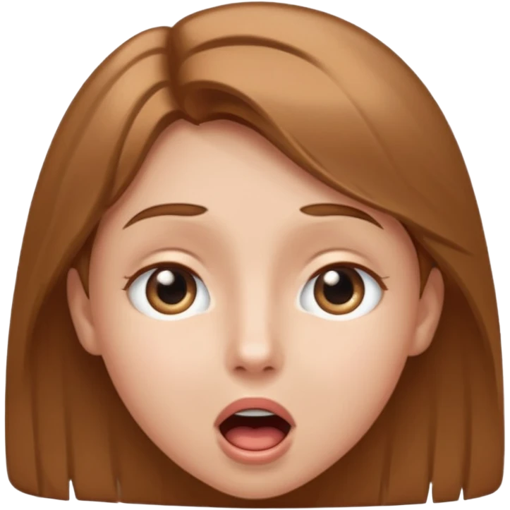 Person with sparkling eyes and open mouth staring in amazement  emoji