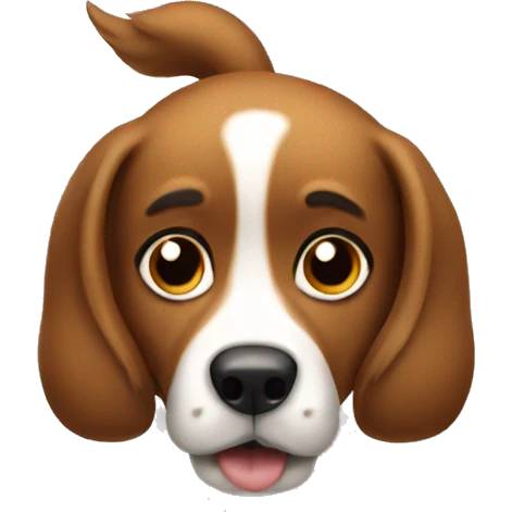 Dog shpits emoji