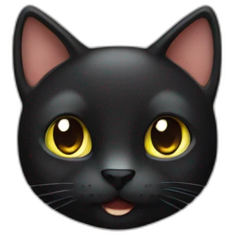 luigi black cat emoji