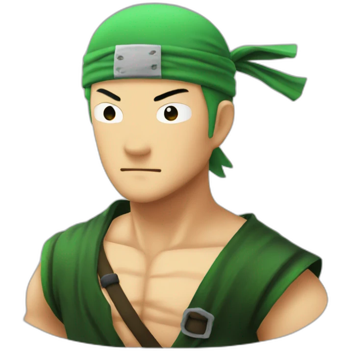 Roronoa zoro emoji