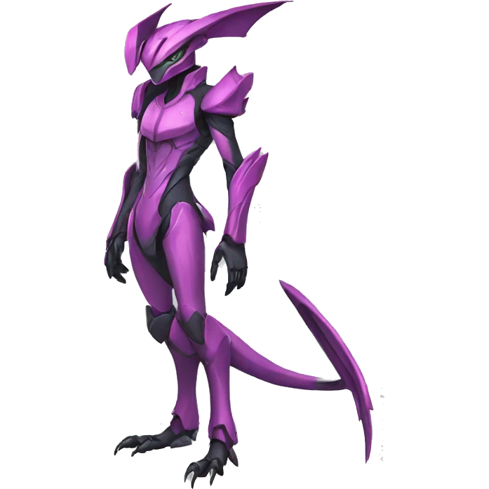 genji-genesect-raptor-scalie-sona-Fakémon-hybrid full body emoji