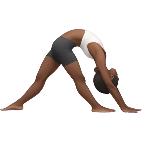 Back bend yoga emoji