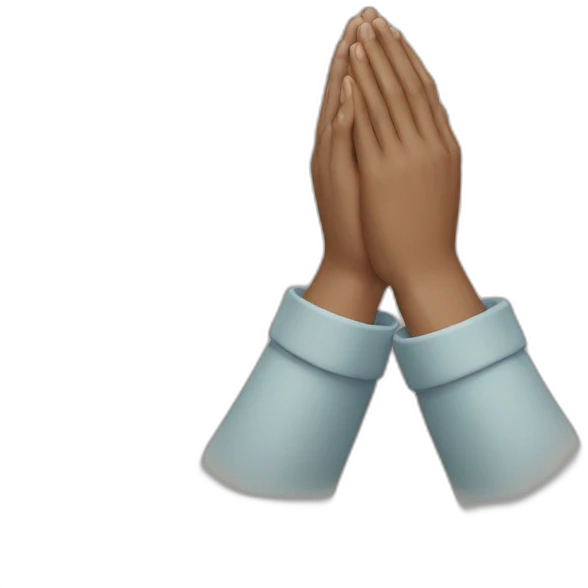 hands pray emoji