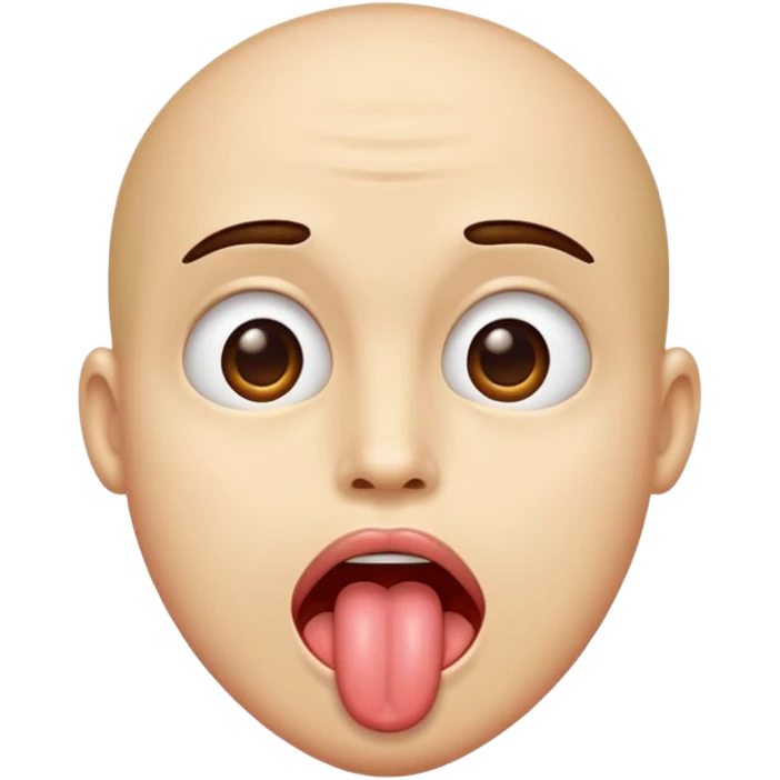 Tongue out emoji