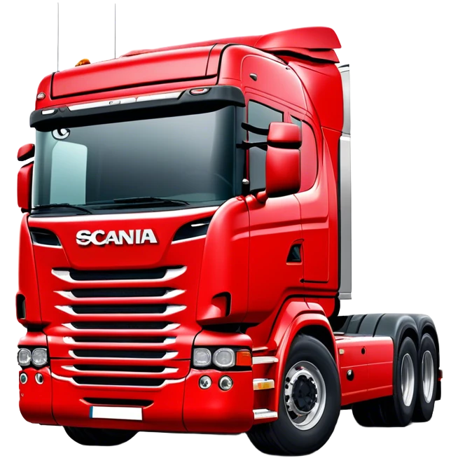 Scania v8 truck  emoji