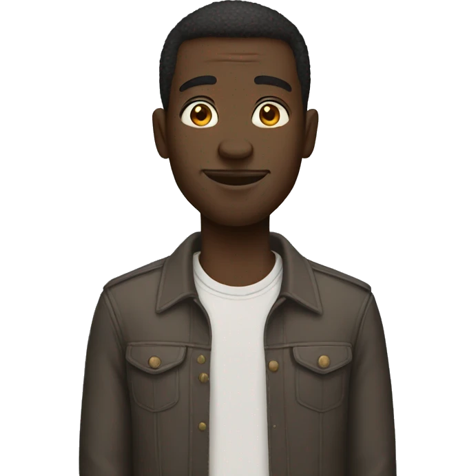 tall african guy emoji