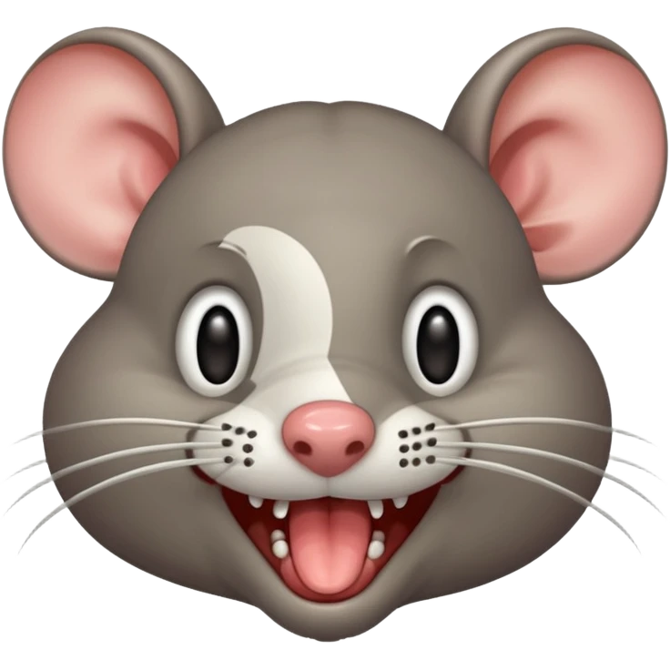 Rat drooling meme sticker emoji