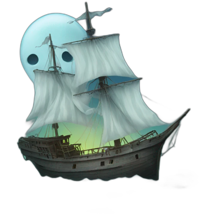 ghost ship emoji