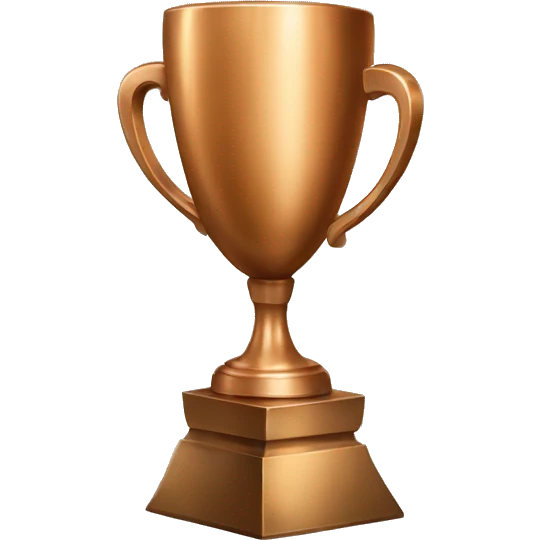 bronze trophy emoji