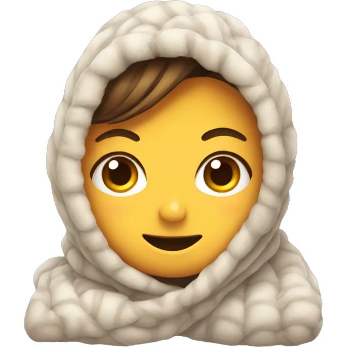 cute blanket  emoji