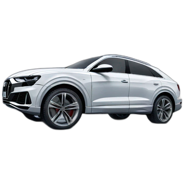 snowy audi q8 emoji
