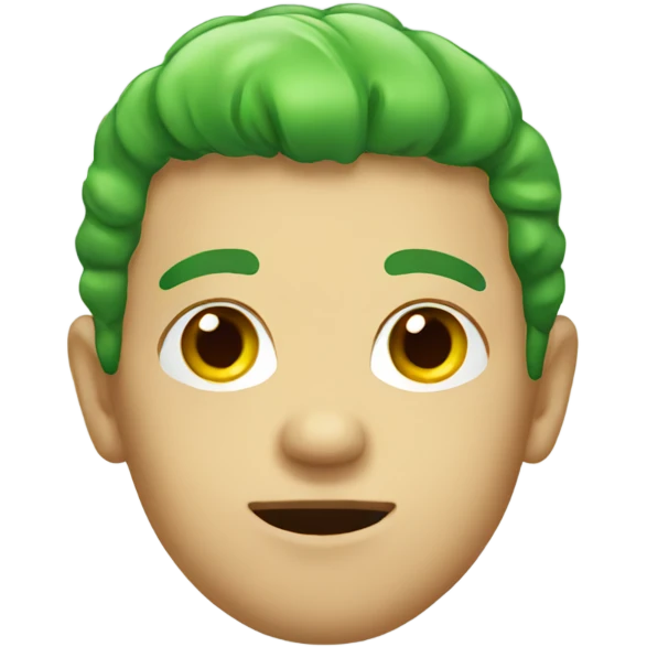 Green  emoji