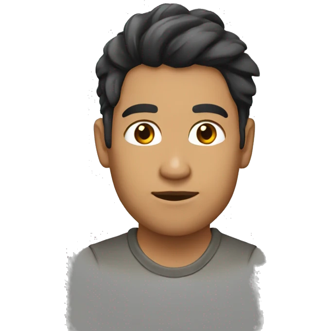 trigueña pelo corto emoji