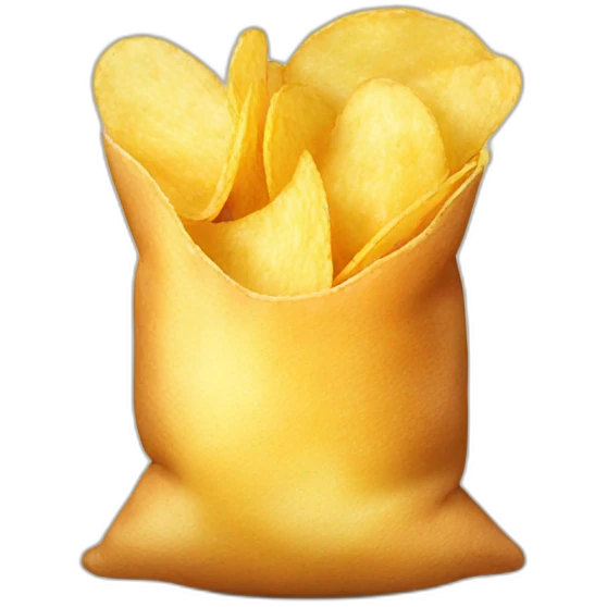 potato chips emoji