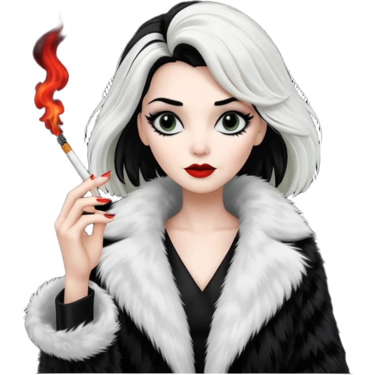 Cruella de vil whole body emoji