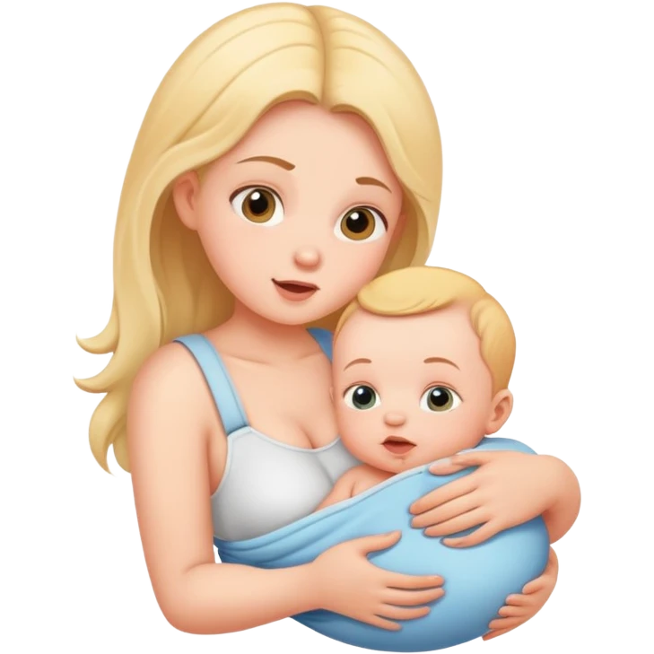 breastfeeding baby emoji