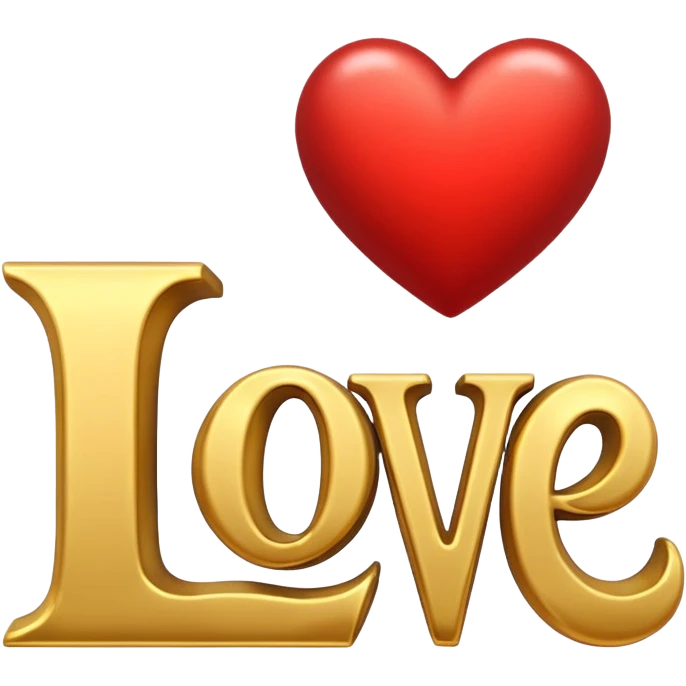 Inscription love emoji