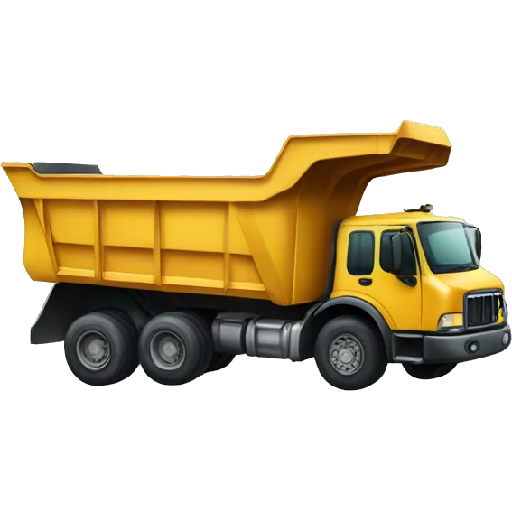 Dump truck emoji