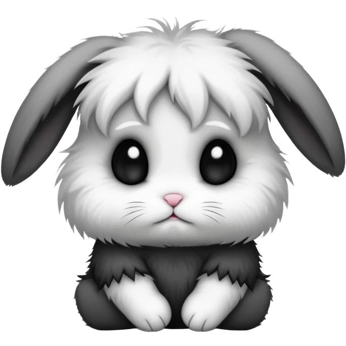  emo baby fur bunny  emoji