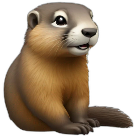 Marmot emoji