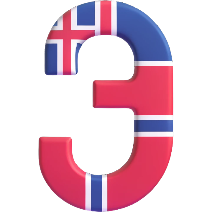 question mark with Norwegian flag inside emoji