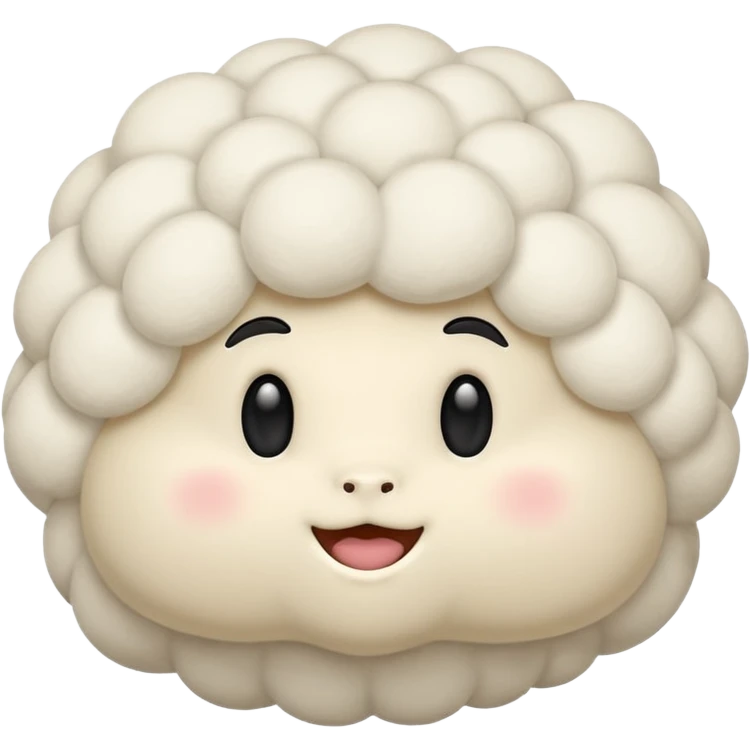 ivory puff emoji