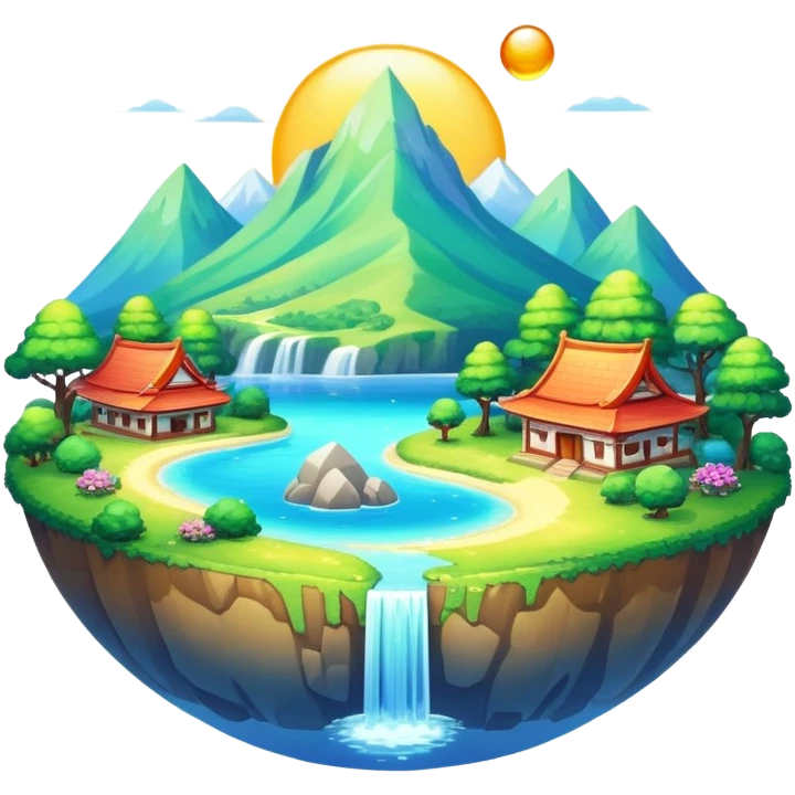  Glorious Shiny Sparkly Scenic Scenery Deco Fakémon emoji