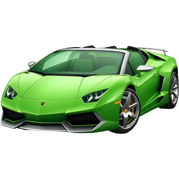 green lamborghini scion emoji