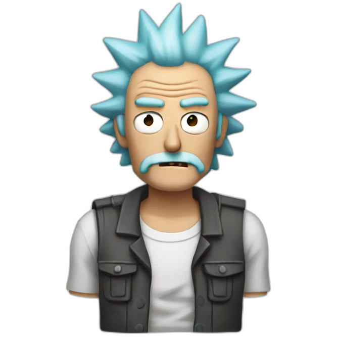 rick sanchez white vest emoji