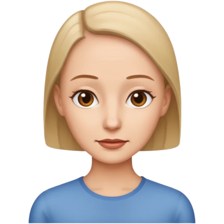 hair loss in woman emoji