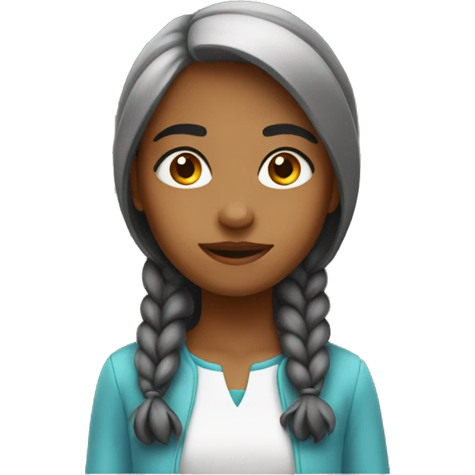 Menina  emoji