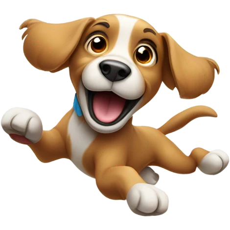 dancing dog emoji