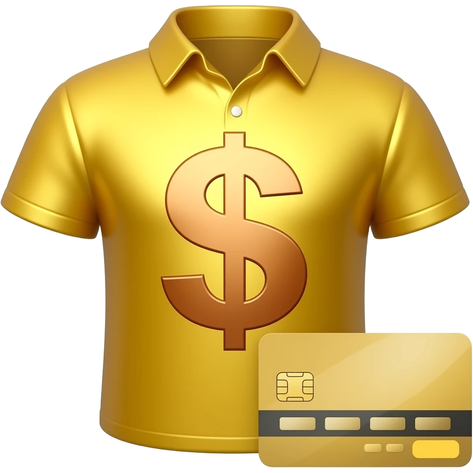 haz un emoji que represente el financiamiento de unas prendas de oro emoji