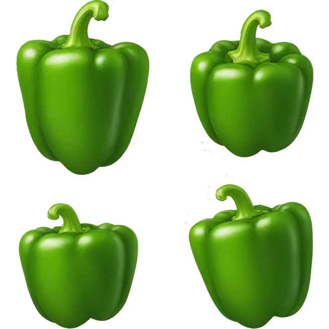 green bell pepper emoji