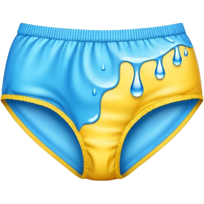 emoji underwear dripping with water emoji