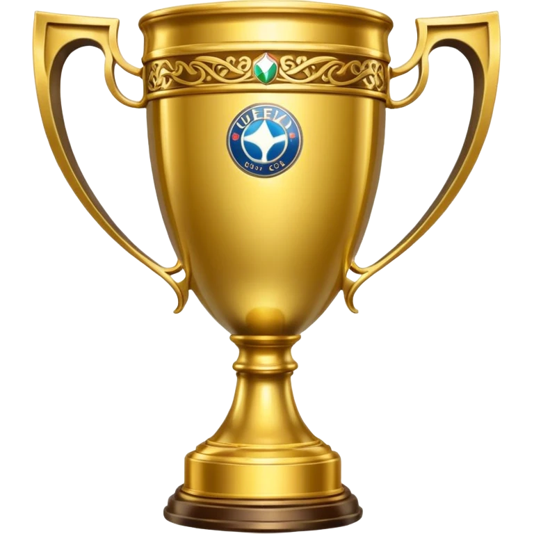 Galatasaray ın aldıgı uefa kupası emoji