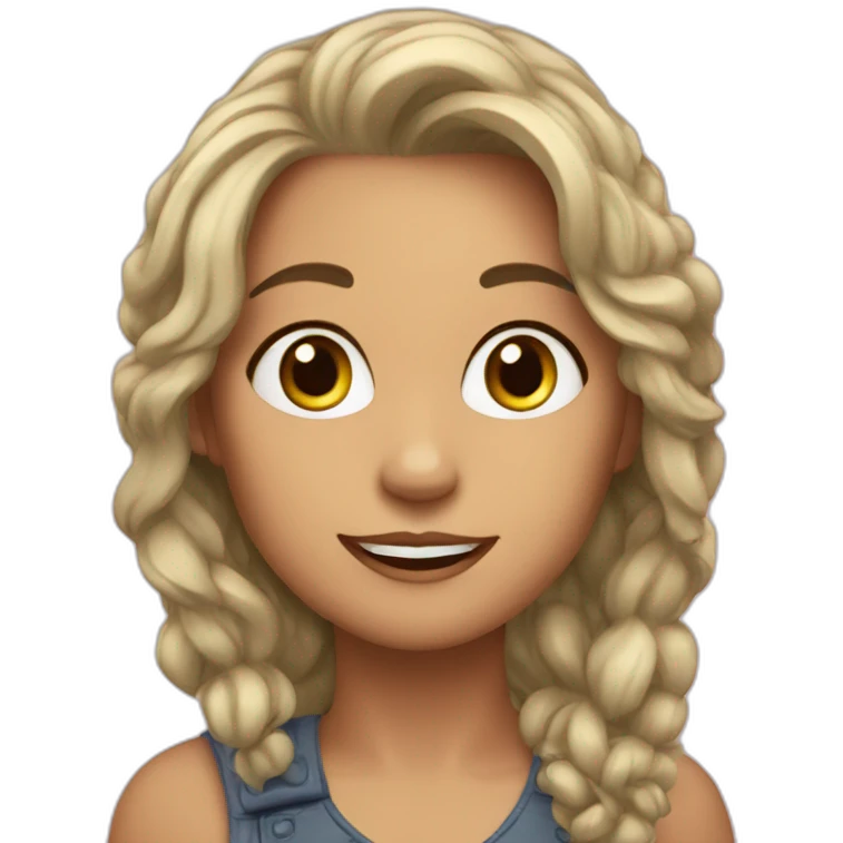 Женщина кошка emoji