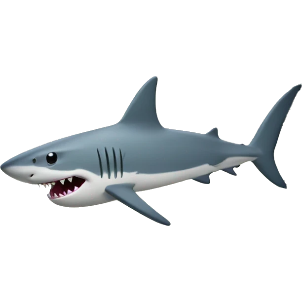 Shark with eyes made of dollar sign emoji