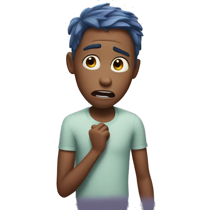 Anxiety from inside out 2 emoji