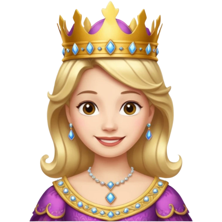queen princess emoji