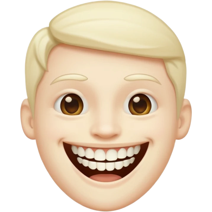 🤓😗 combine them with the teeth hanging out emoji