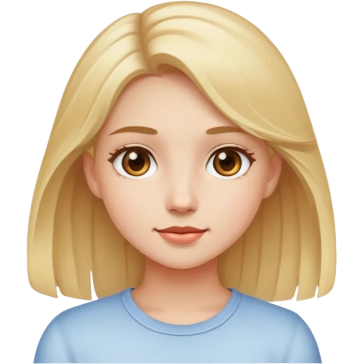 Голая тяночка с светлыми волосами emoji